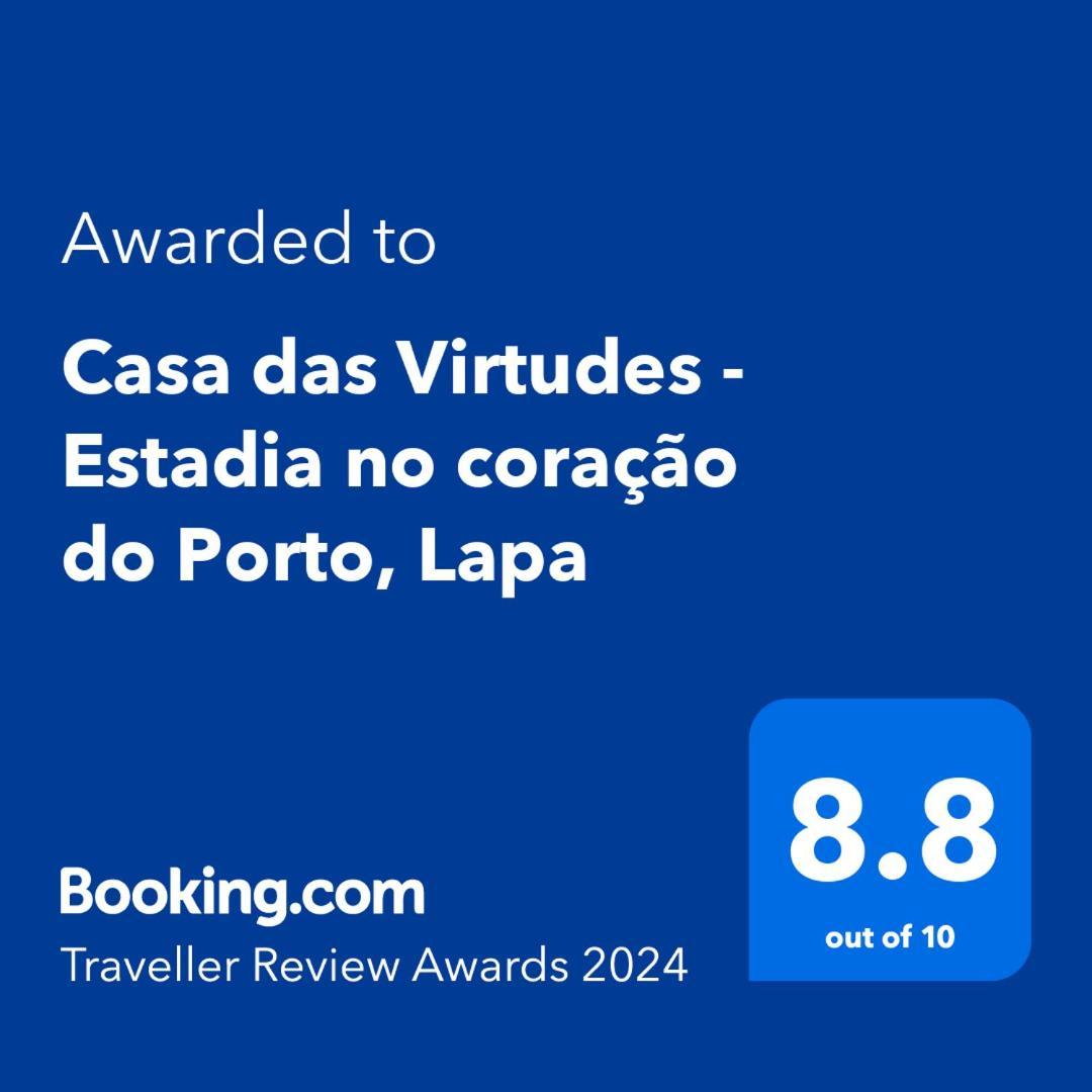 Casa Das Virtudes - Estadia No Coracao Do Porto, Lapa Eksteriør billede